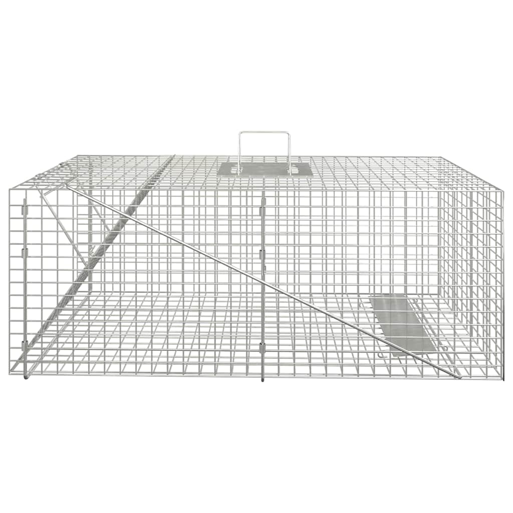 dyrefælde 64,5x25x26,5 cm galvaniseret jern