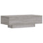 sofabord 100x49,5x31 cm konstrueret træ grå sonoma-eg