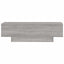 sofabord 100x49,5x31 cm konstrueret træ grå sonoma-eg