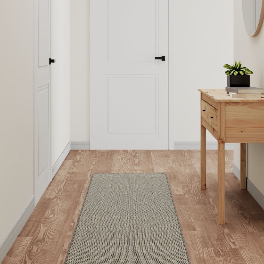 tæppeløber 50x300 cm sisallook platina