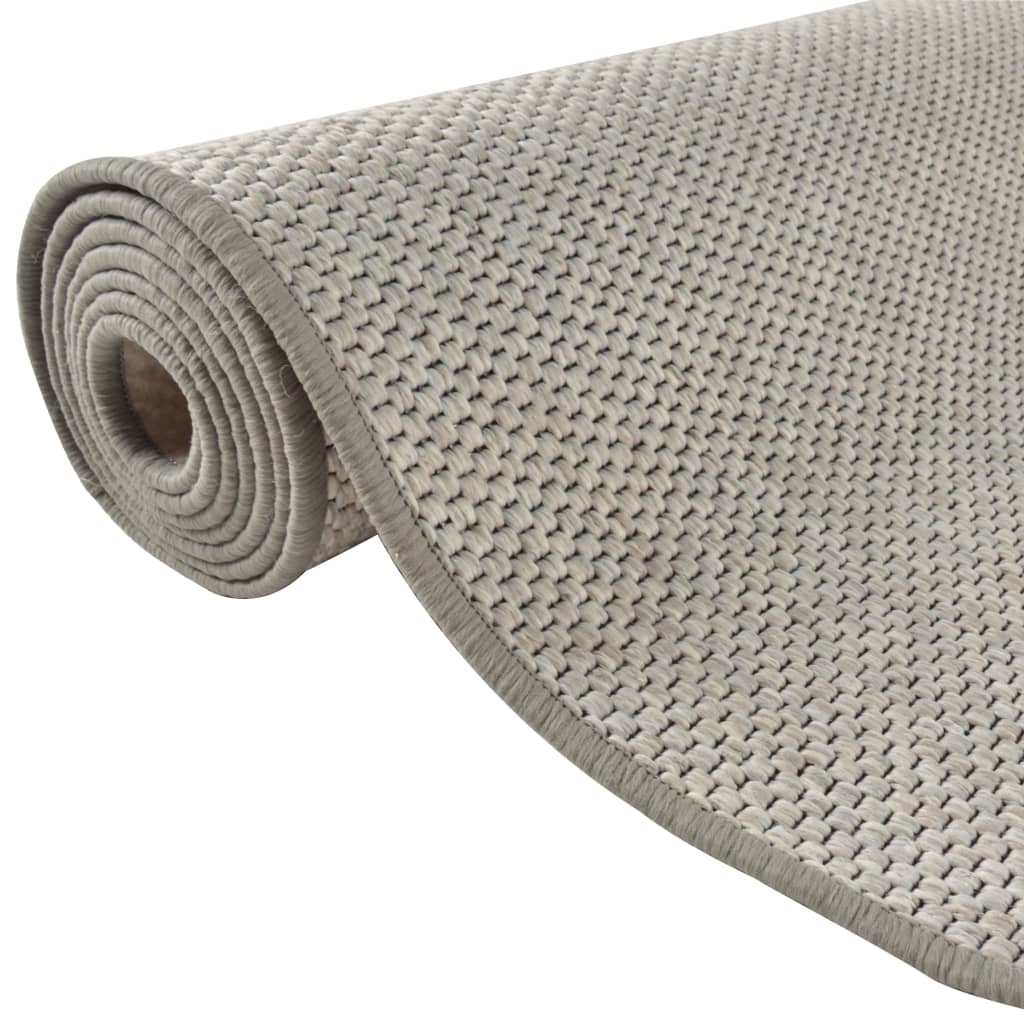 tæppeløber 80x300 cm sisallook platina