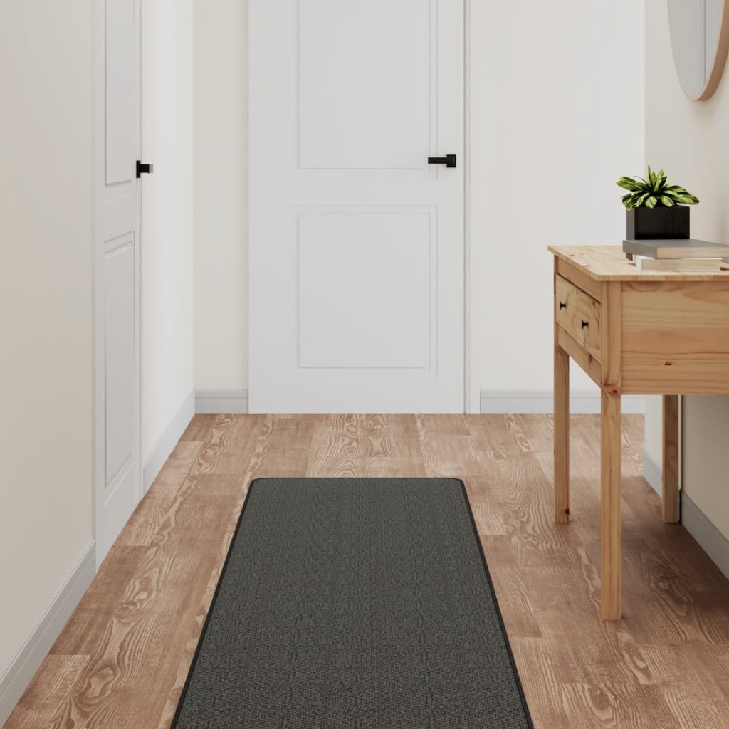 tæppeløber 50x200 cm sisallook antracitgrå