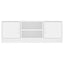 tv-bord 102x30x37,5 cm konstrueret træ hvid