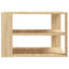 sofabord 58x58x40 cm konstrueret træ sonoma-eg