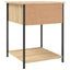 sengeborde 2 stk. 44x45x58 cm konstrueret træ sonoma-eg