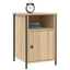 sengeborde 2 stk. 40x42x60 cm konstrueret træ sonoma-eg