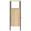 sengeborde 2 stk. 41x31x80 cm konstrueret træ sonoma-eg