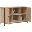 tv-bord 100x35x65 cm konstrueret træ sonoma-eg