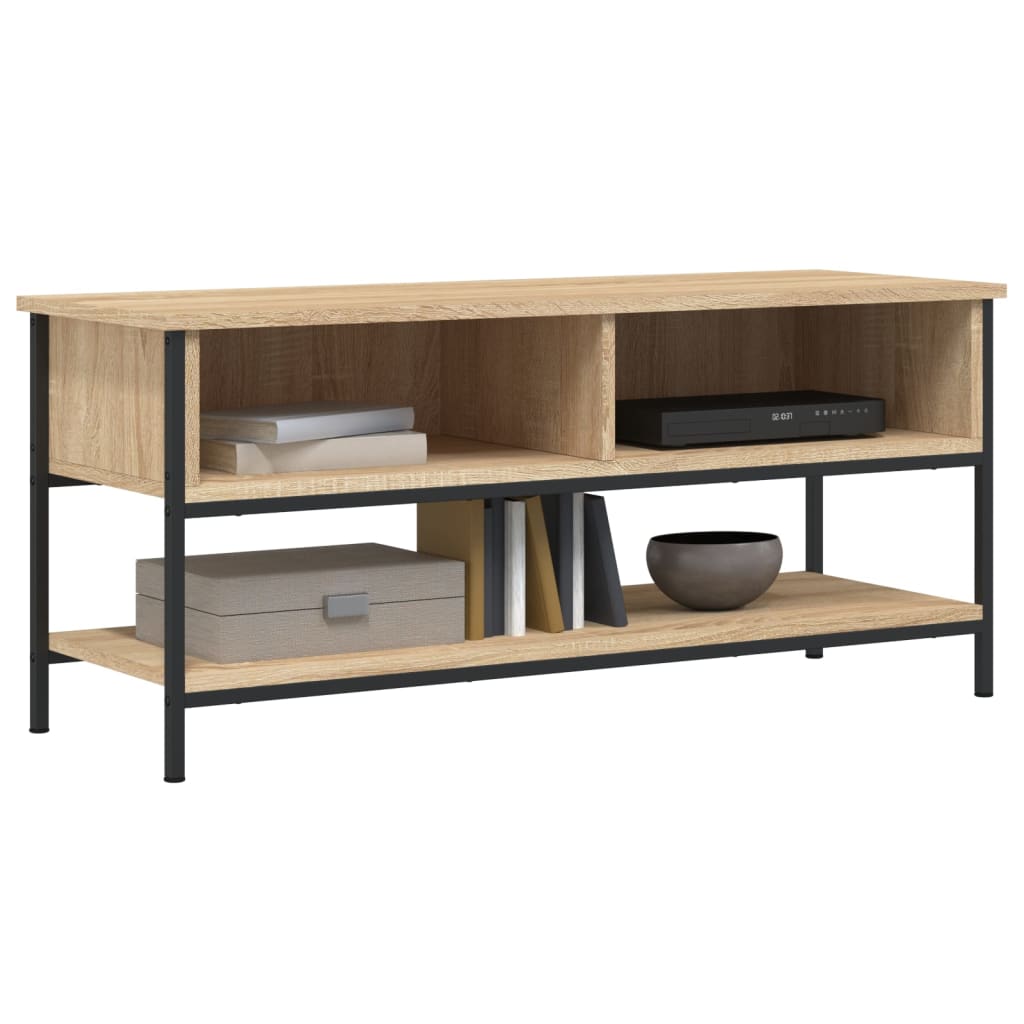 TV-skab Sonoma eg 100x35x45 cm konstrueret træ