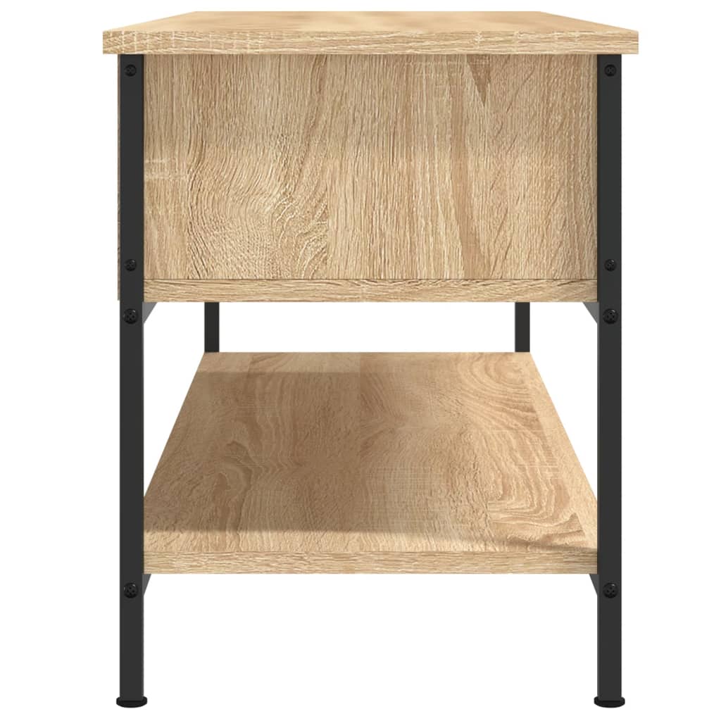 TV-skab Sonoma eg 100x35x45 cm konstrueret træ