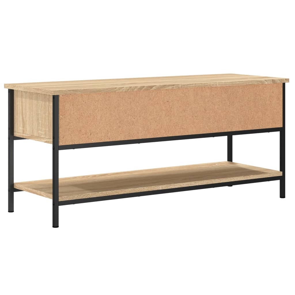 TV-skab Sonoma eg 100x35x45 cm konstrueret træ