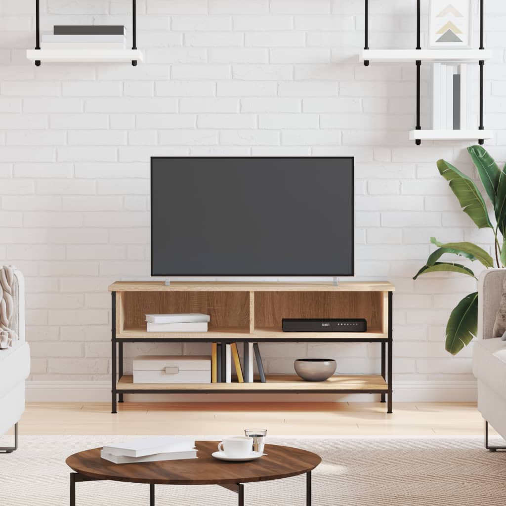 TV-skab Sonoma eg 100x35x45 cm konstrueret træ