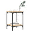 sofabord 40x40x55 cm konstrueret træ sonoma-eg