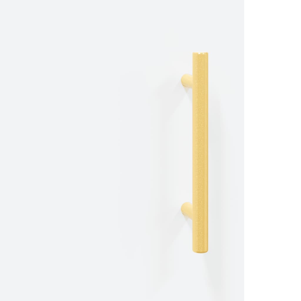 skænk 69,5x34x90 cm konstrueret træ hvid