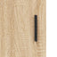 skænk 69,5x34x90 cm konstrueret træ sonoma-eg