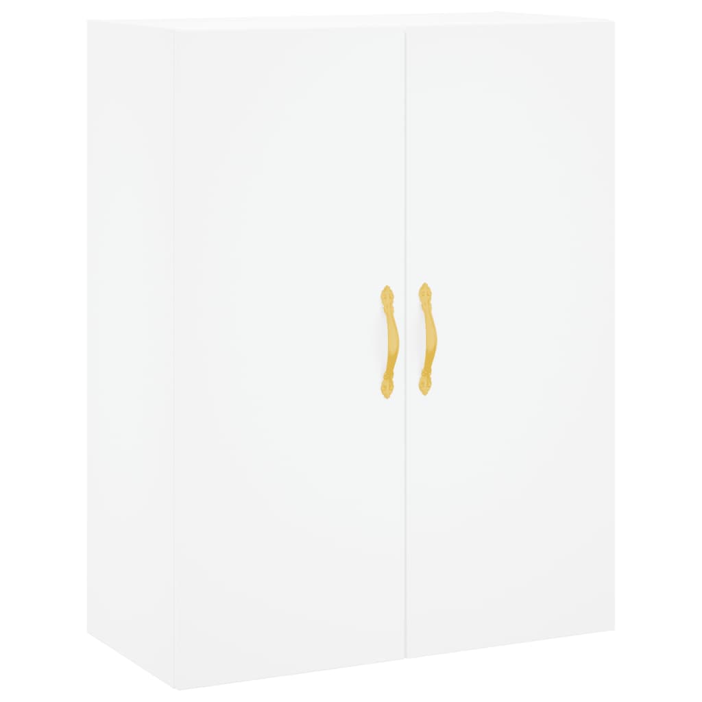 væghængt skab 69,5x34x90 cm hvid