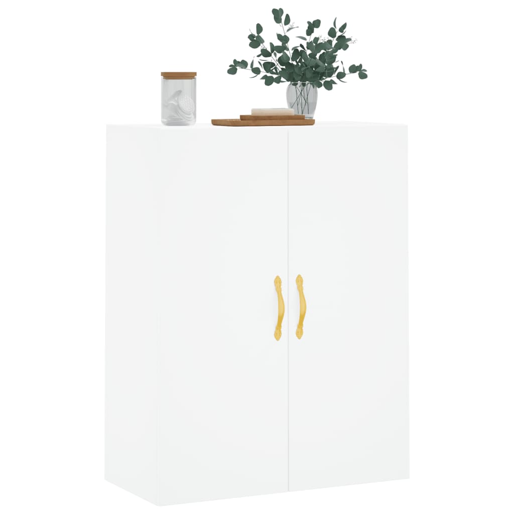 væghængt skab 69,5x34x90 cm hvid