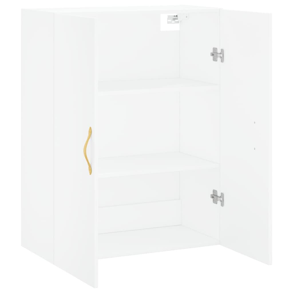 væghængt skab 69,5x34x90 cm hvid