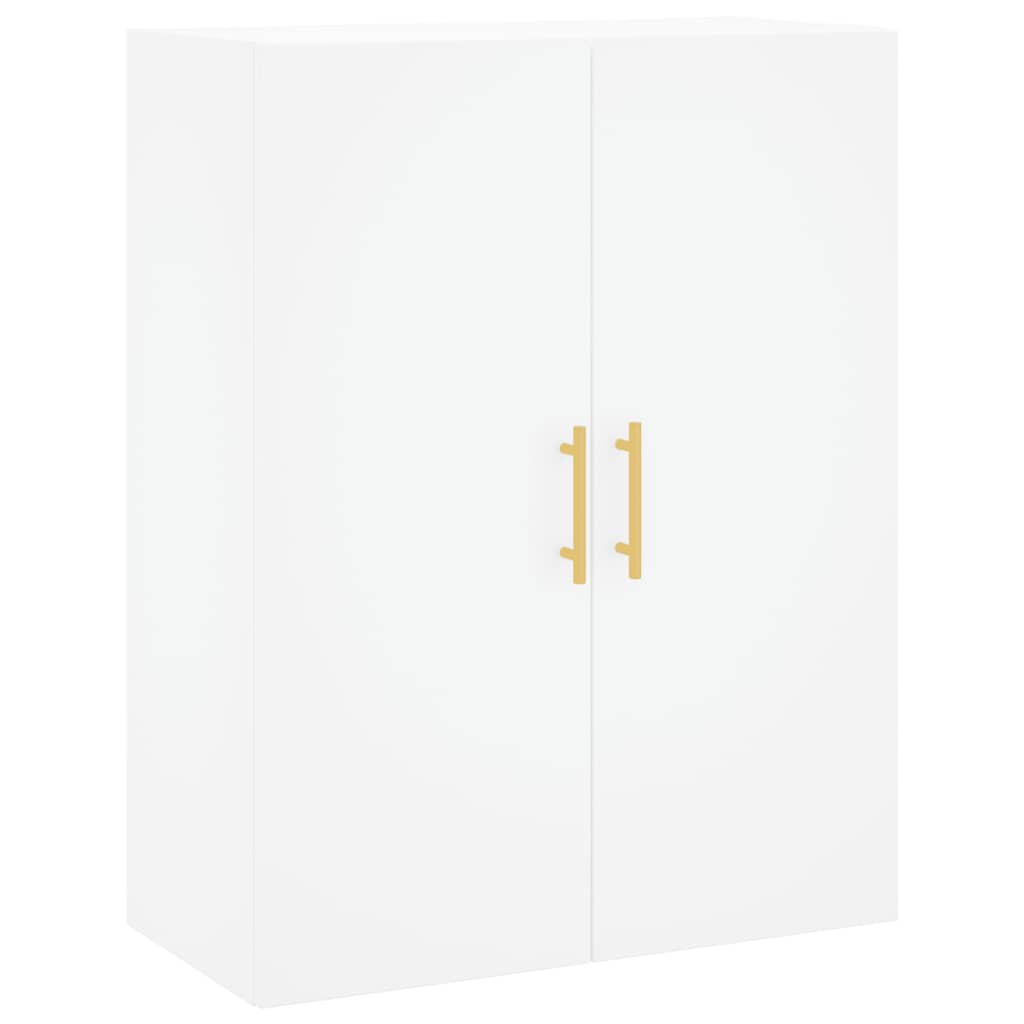 væghængt skab 69,5x34x90 cm hvid