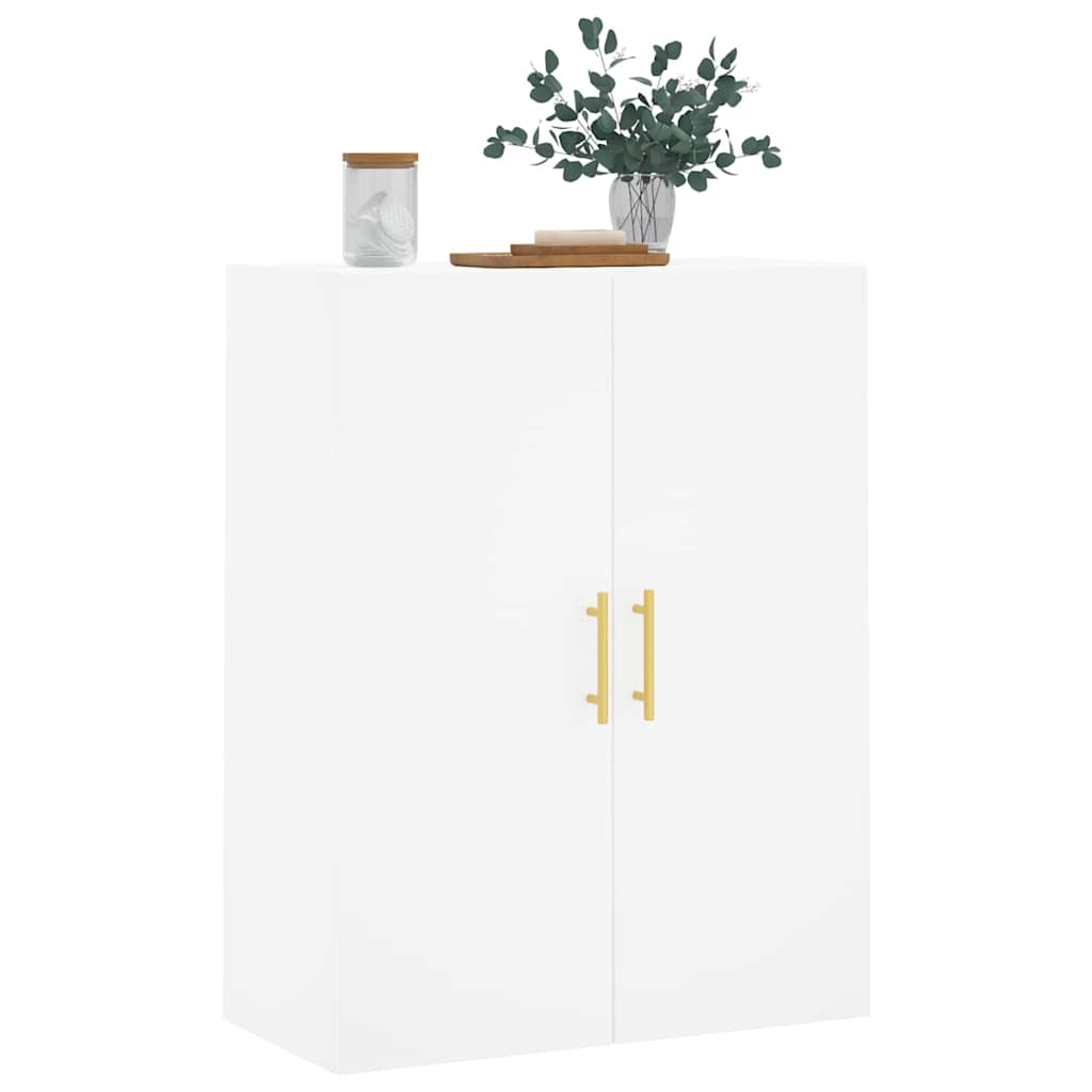 væghængt skab 69,5x34x90 cm hvid