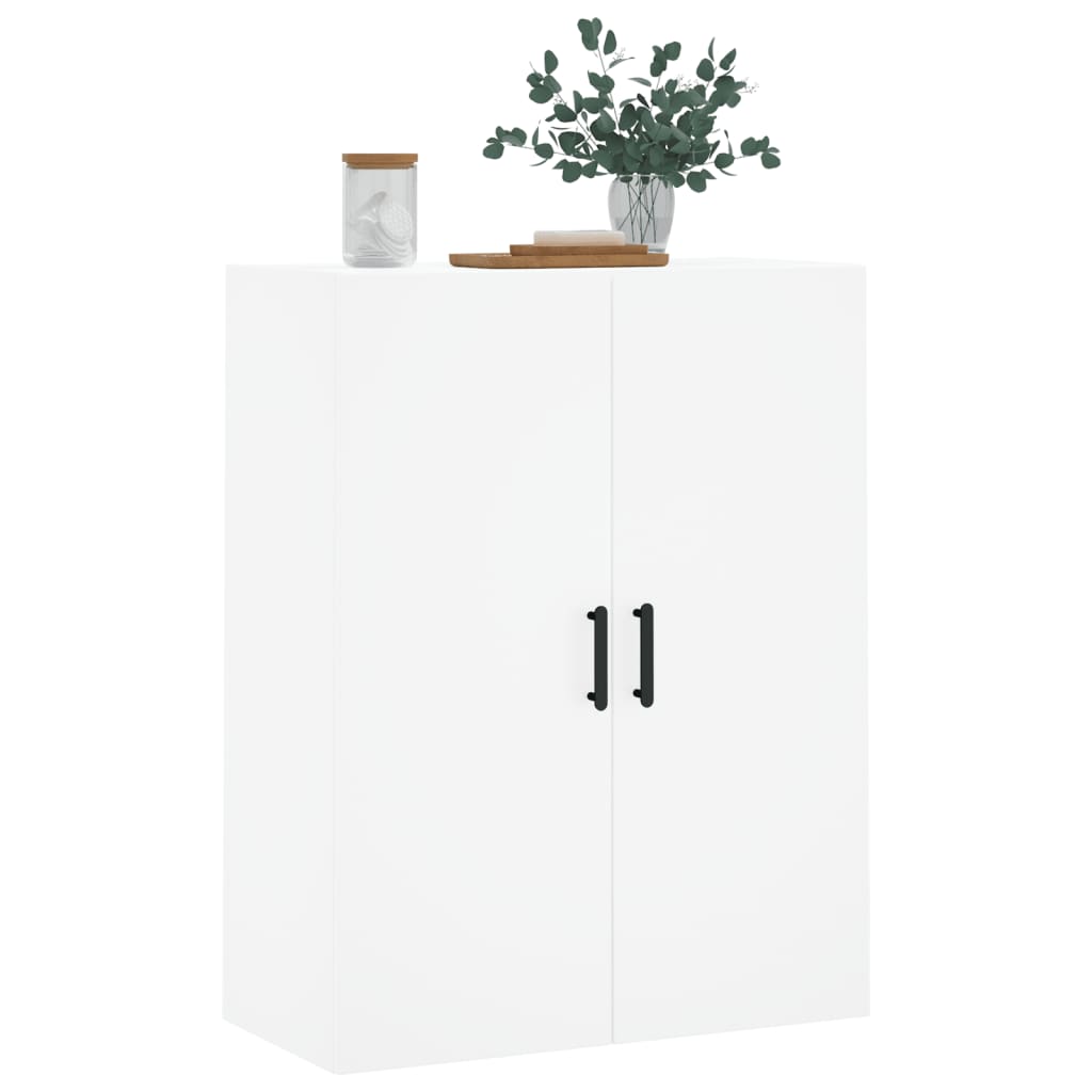 væghængt skab 69,5x34x90 cm hvid