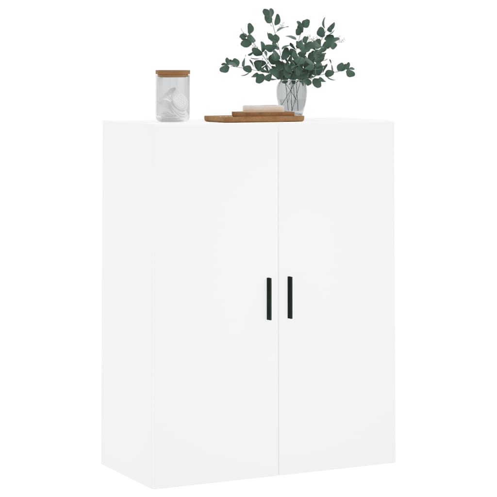 væghængt skab 69,5x34x90 cm hvid