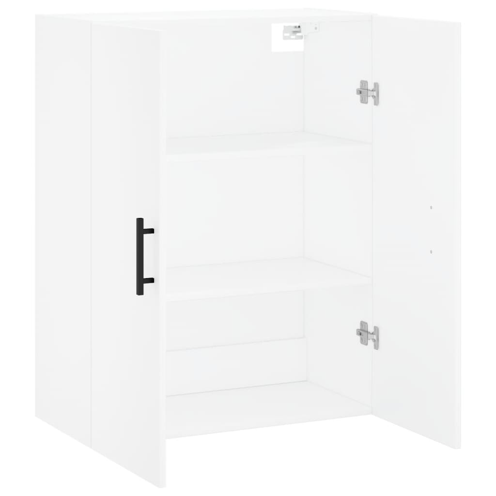 væghængt skab 69,5x34x90 cm hvid
