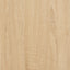 tv-bord 102x36x50 cm konstrueret træ sonoma-eg