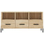tv-bord 102x36x50 cm konstrueret træ sonoma-eg