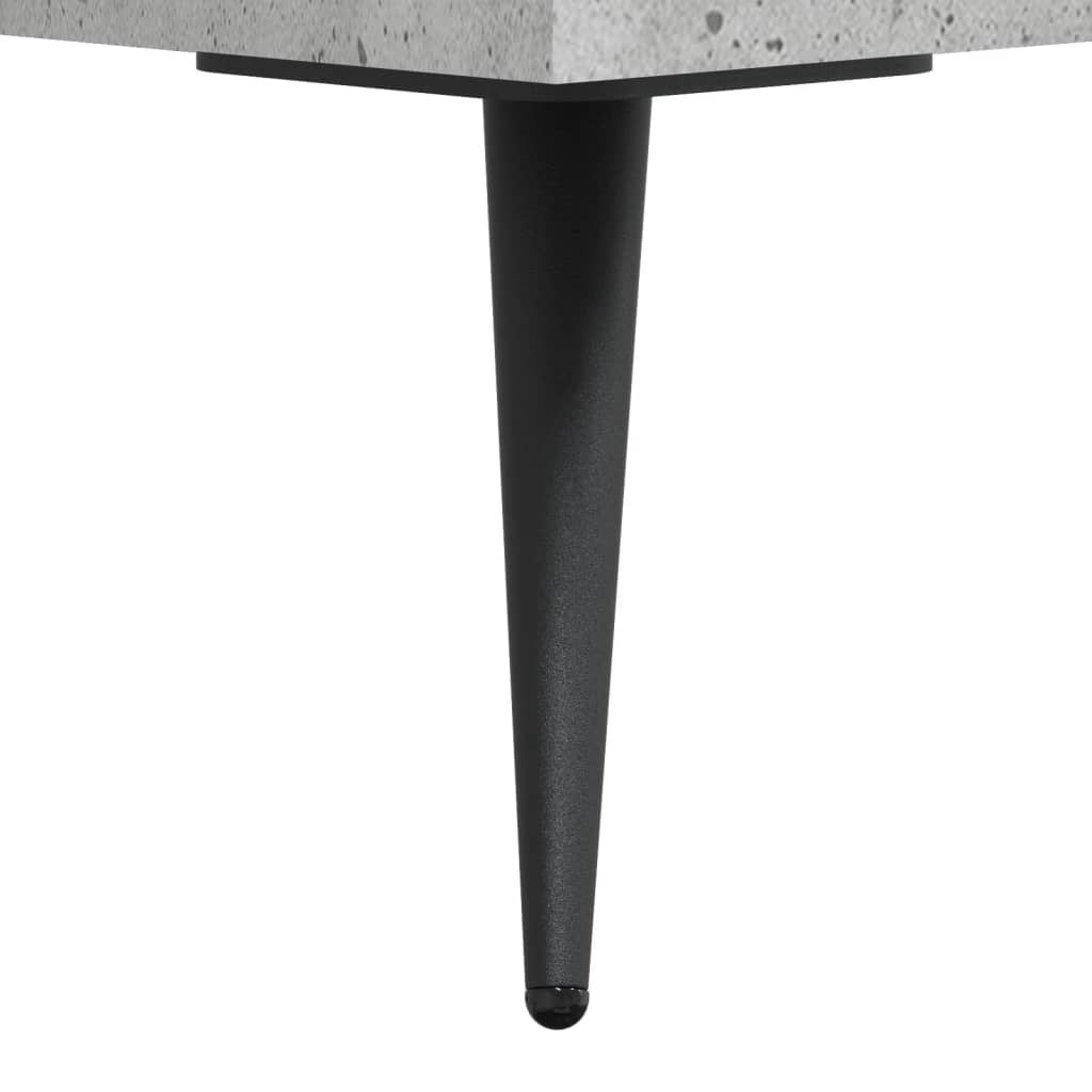 tv-bord 150x36x30 cm konstrueret træ betongrå