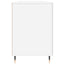 skrivebord 140x50x75 cm konstrueret træ hvid