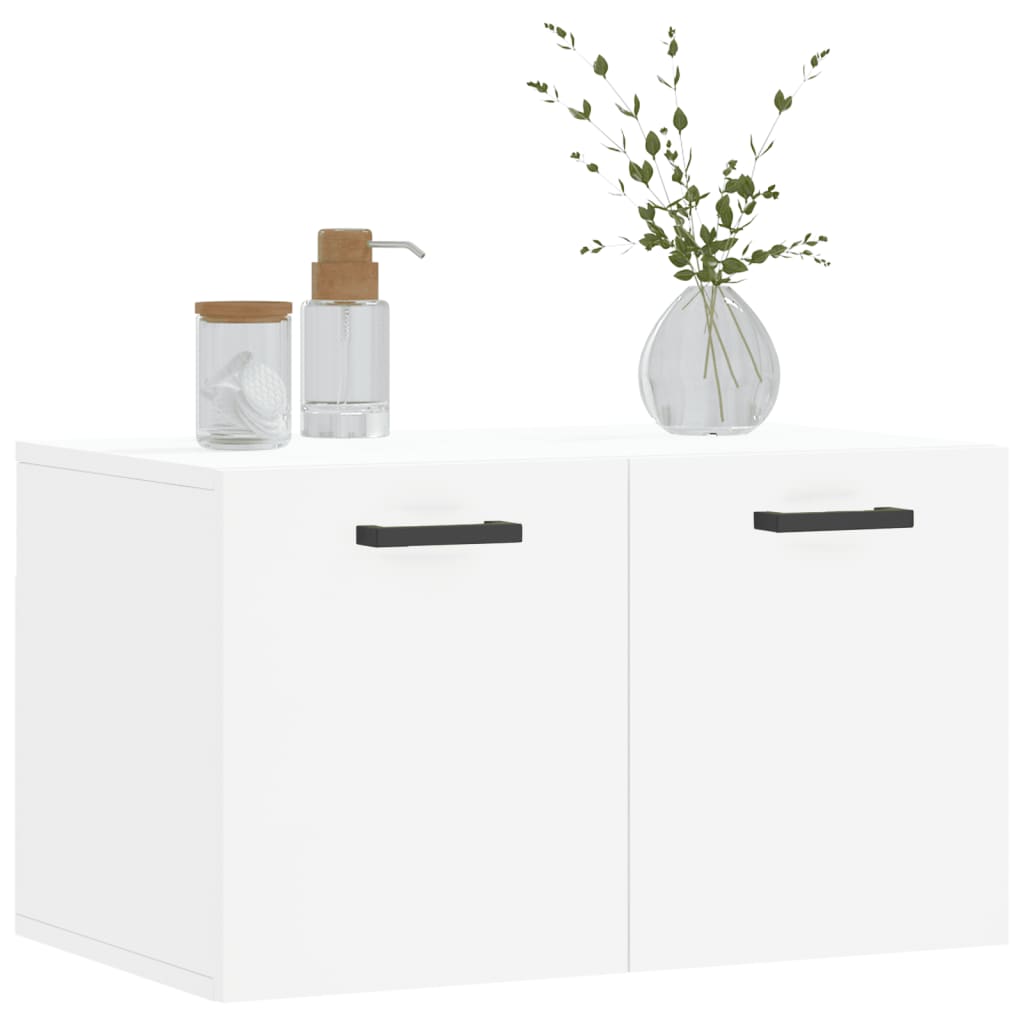 vægskab 60x36,5x35 cm konstrueret træ hvid