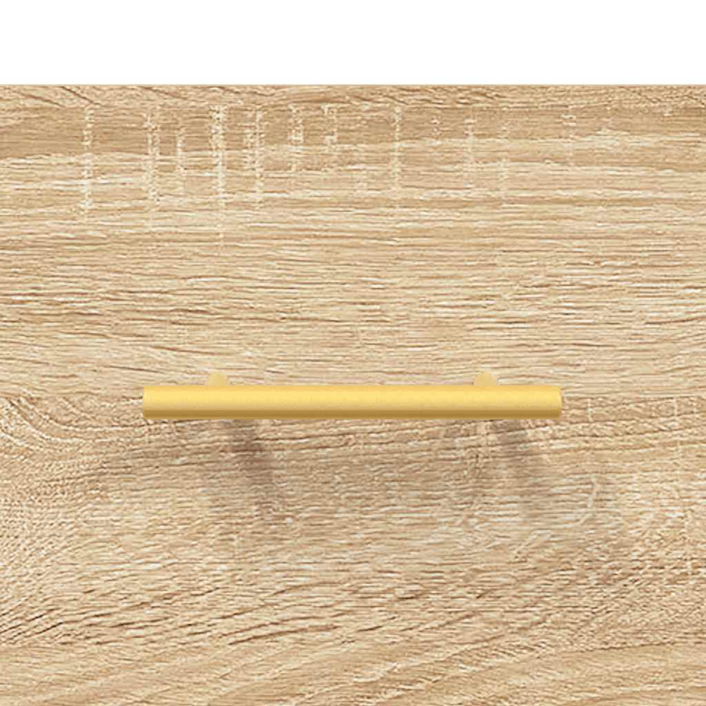 vægskab 100x36,5x35 cm konstrueret træ sonoma-eg