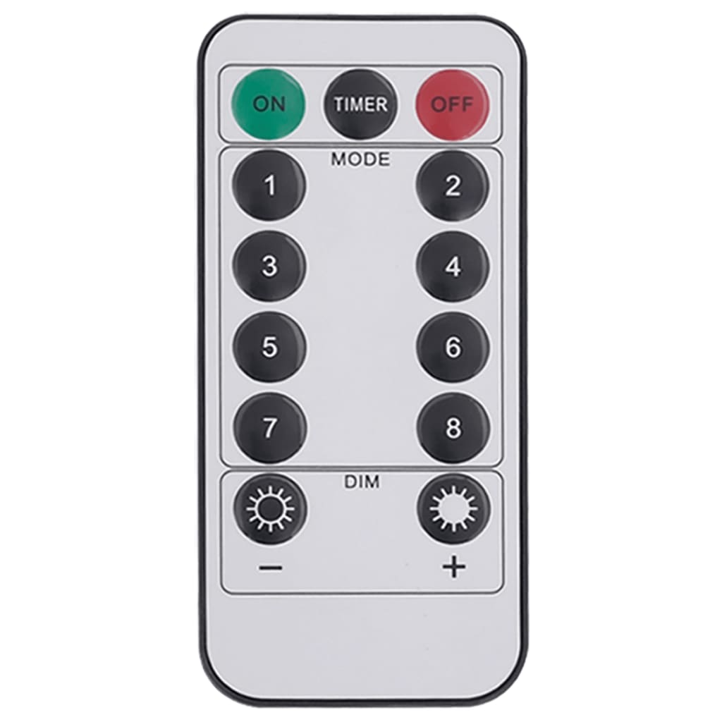 lysende starburst-dekoration 2 stk. 140 LED'er 17 cm varm hvid
