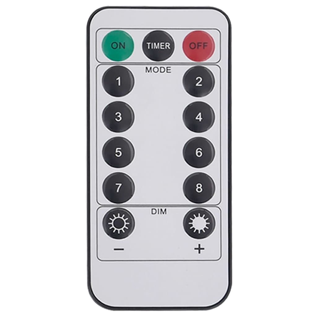 lysende starburst-dekoration 2 stk. 140 LED'er 17 cm kold hvid