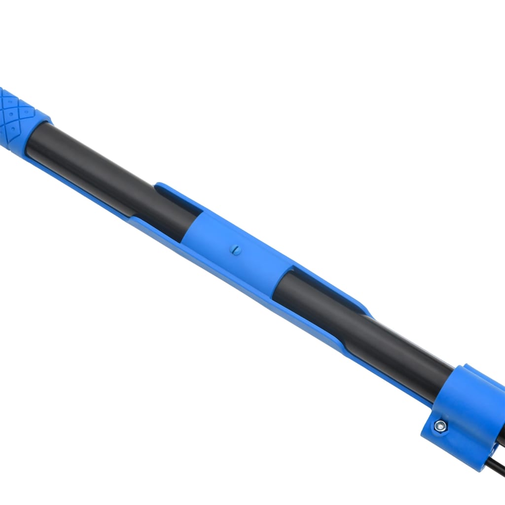 nøddeopsamler 127 cm stål blå