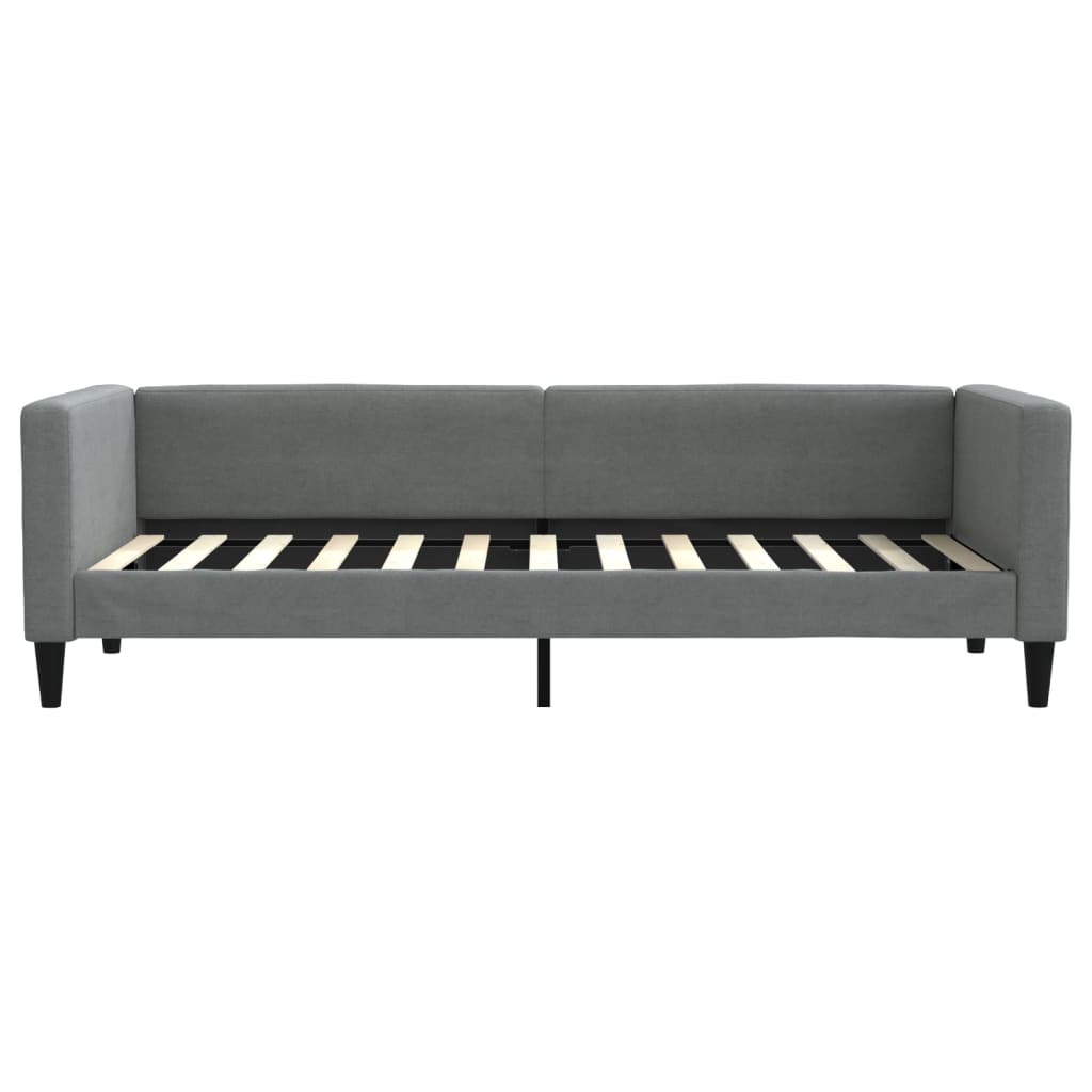 daybed 80x200 cm stof mørkegrå