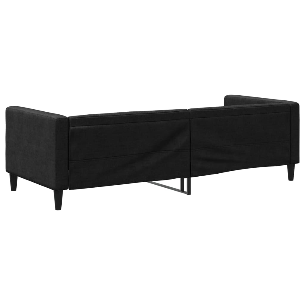 daybed 80x200 cm stof sort