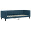 daybed 80x200 cm velour blå