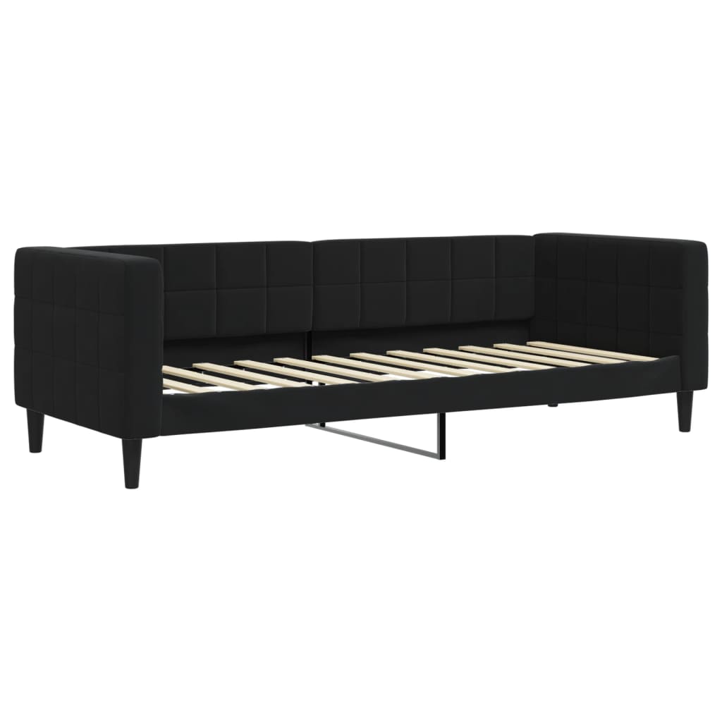 daybed 80x200 cm velour sort