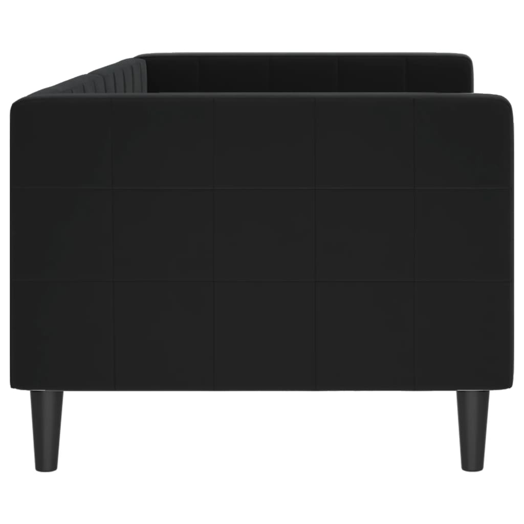 daybed 80x200 cm velour sort