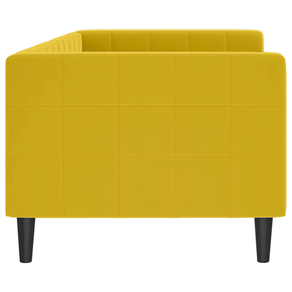 daybed 80x200 cm velour gul
