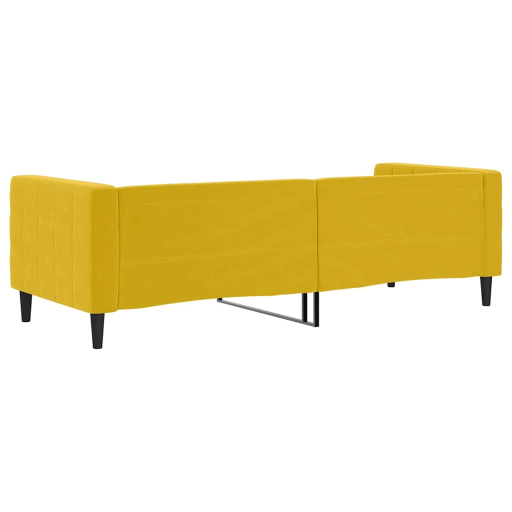 daybed 80x200 cm velour gul