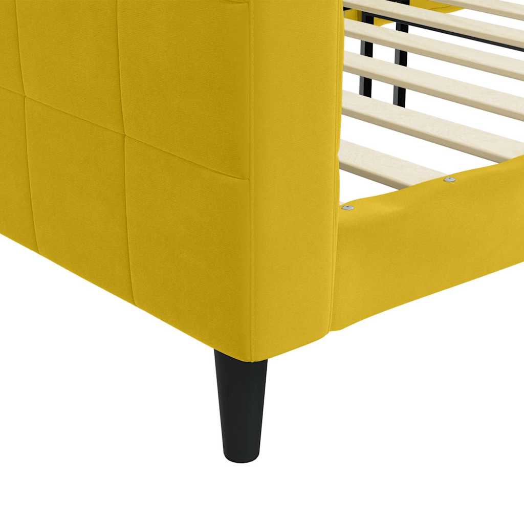 daybed 80x200 cm velour gul