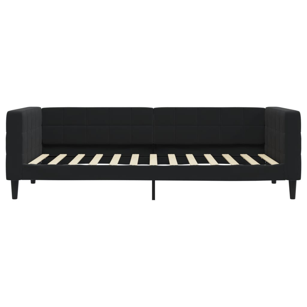 daybed 90x200 cm velour sort