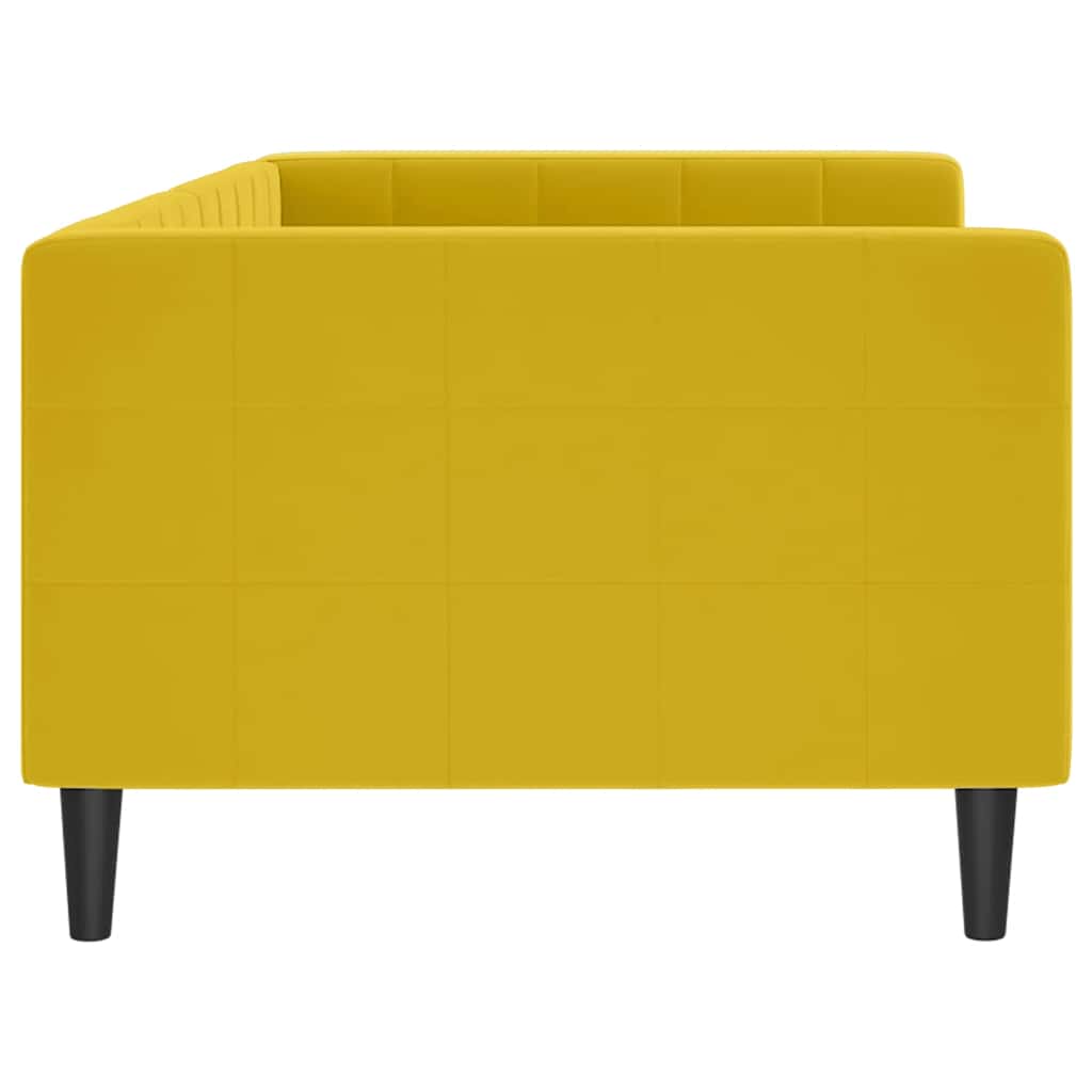 daybed 90x200 cm velour gul