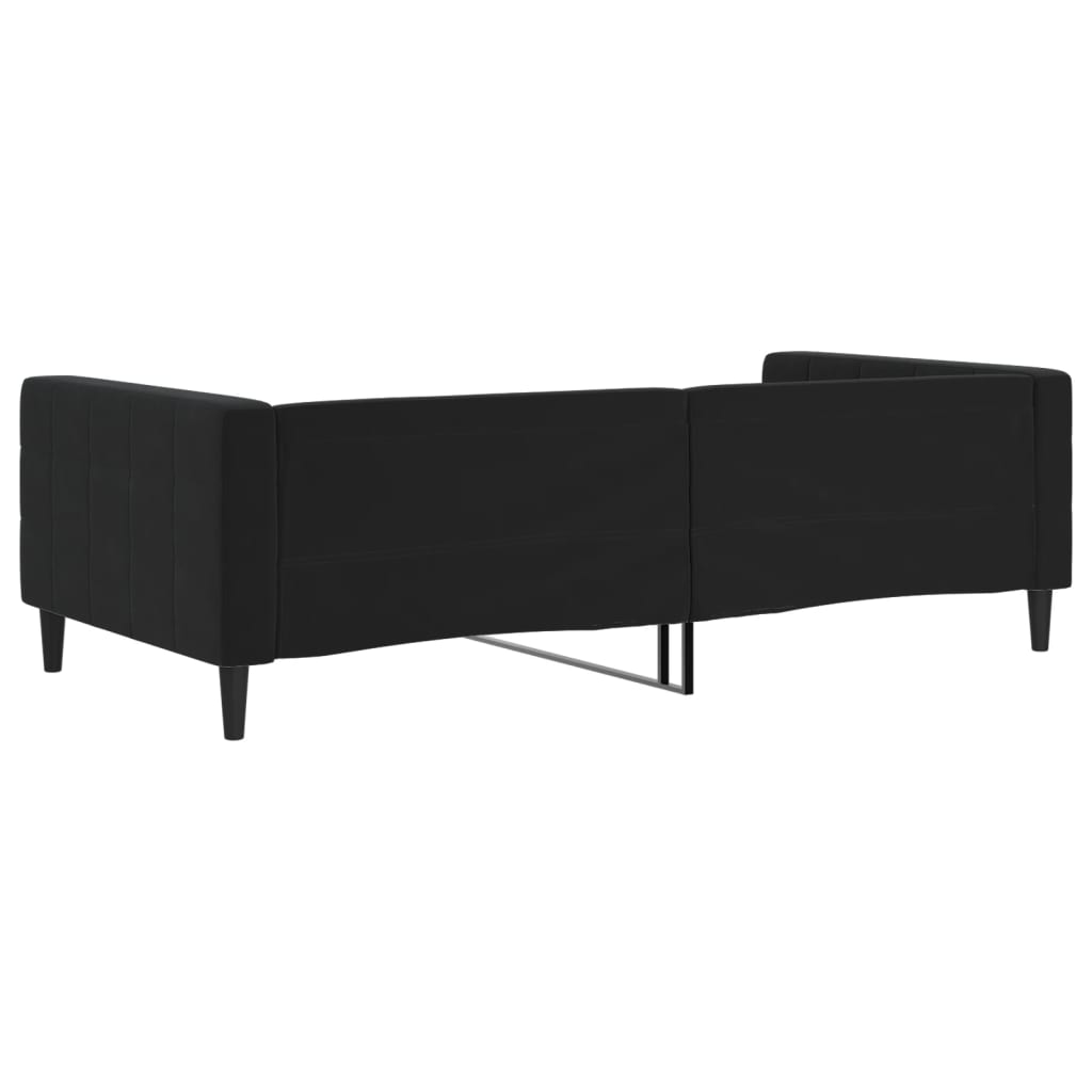daybed 100x200 cm velour sort