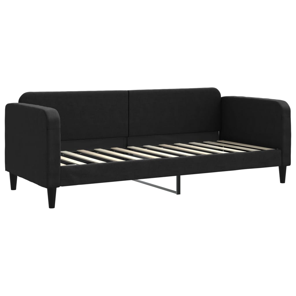 daybed 80x200 cm stof sort