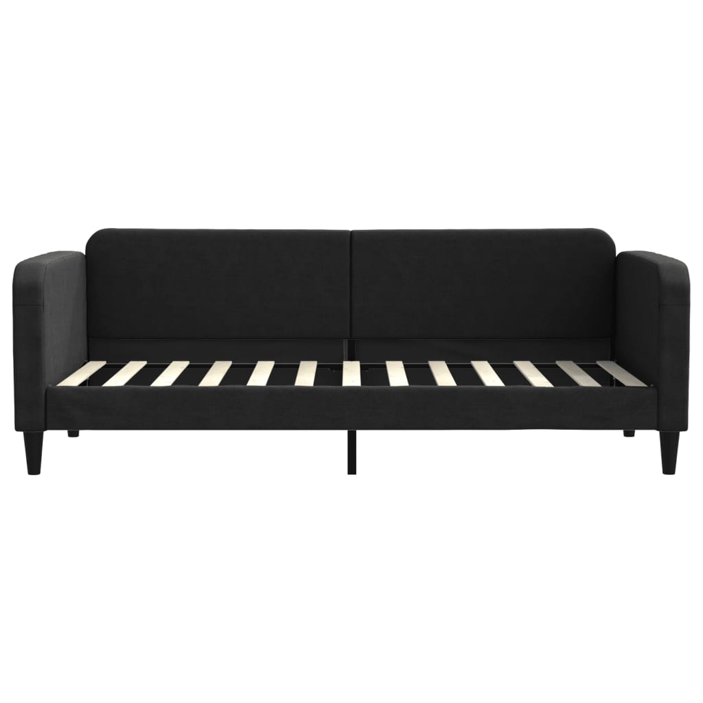 daybed 80x200 cm stof sort