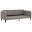 daybed 80x200 cm stof gråbrun